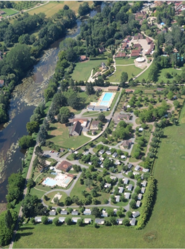 Camping en Dordogne en bord de rivière