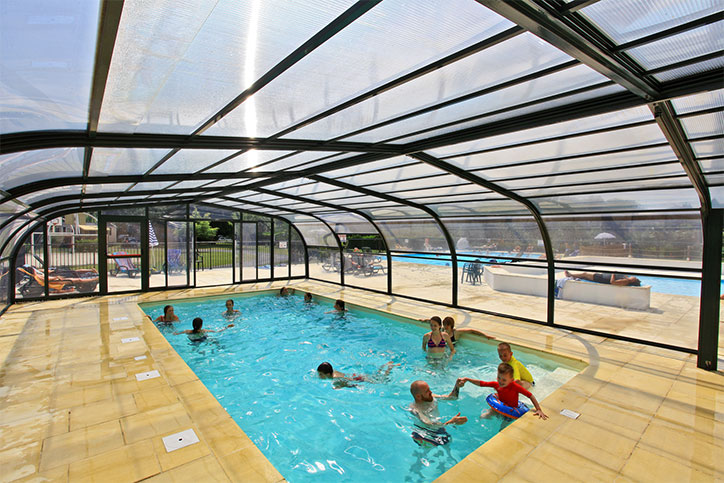 Un camping en Dordogne avec piscine couverte et chauffée