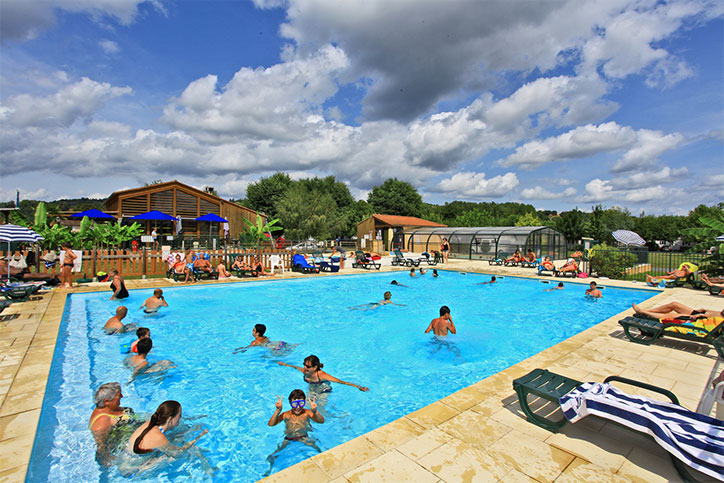 Camping avec parc aquatique en Dordogne