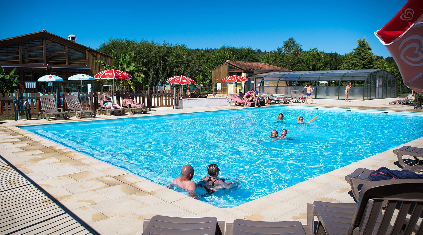 Camping piscine