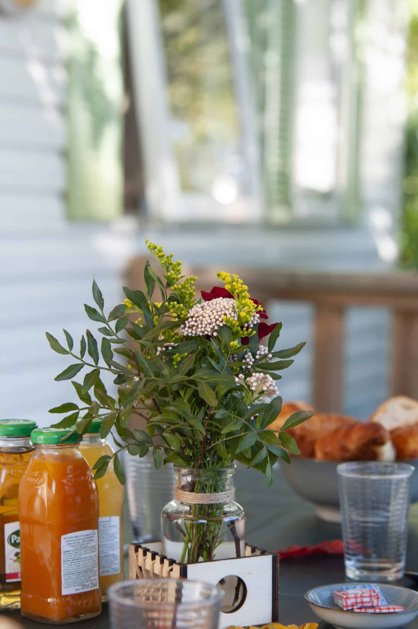 Table décorée