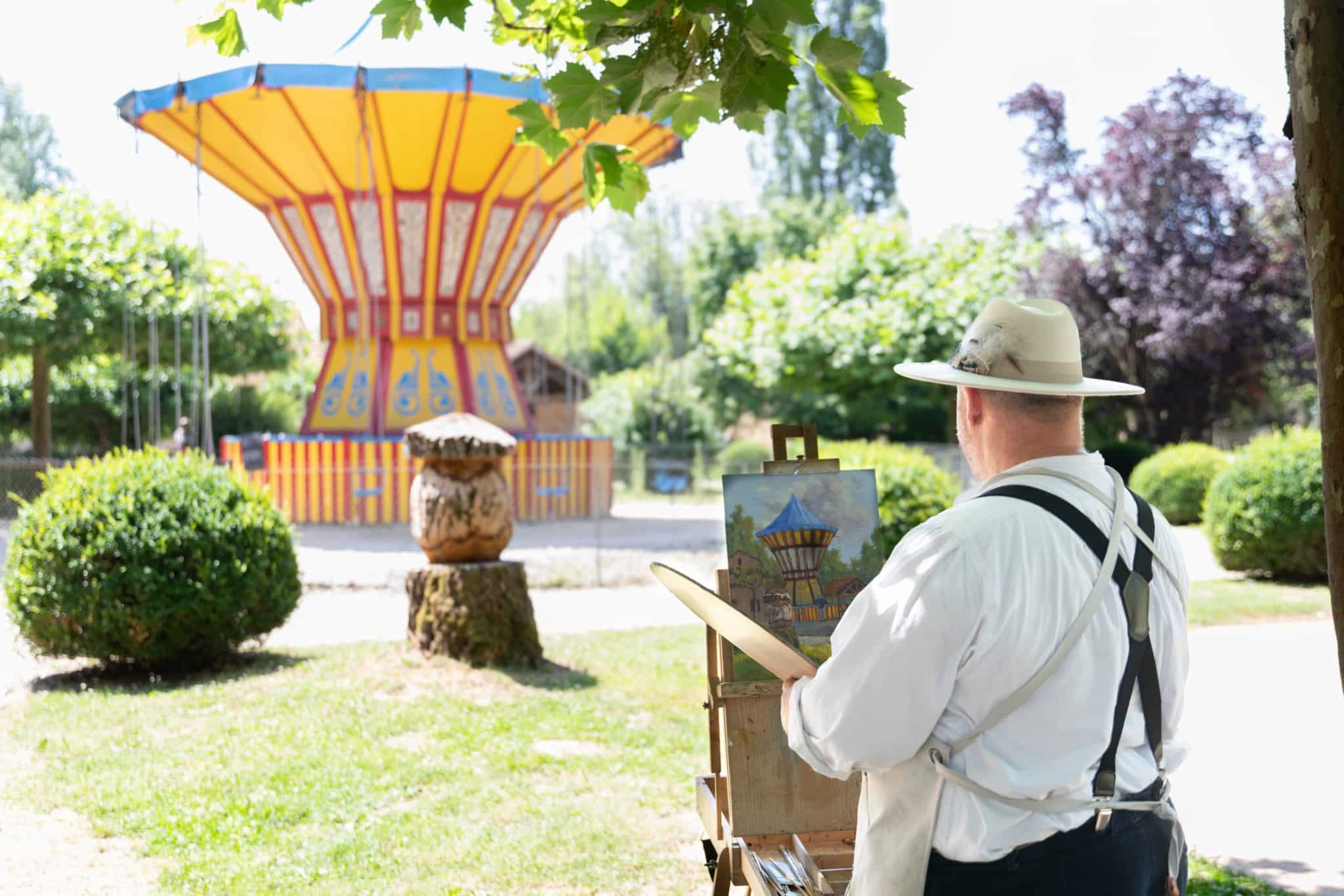 Peintre Parc du Bournat